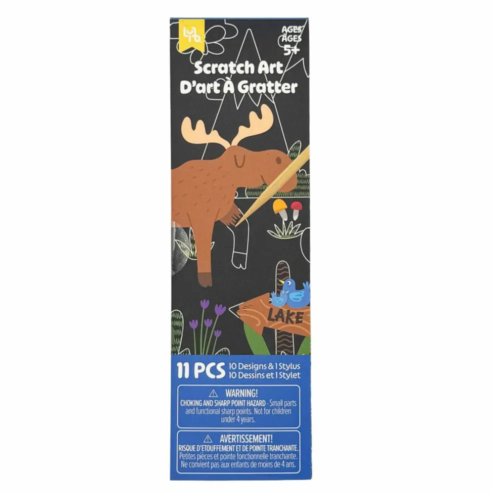 Little Yellow Bicycle® Outdoor Adventures Bookmark Scratch Art Pad