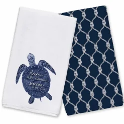 Live in The Sunshine Swim In The Sea Tea Towel Set