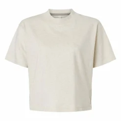 Live & Tell® Boxy Crew Women's Jersey T-Shirt