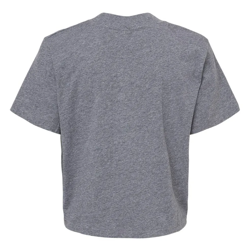 Live & Tell® Boxy Crew Women's Jersey T-Shirt