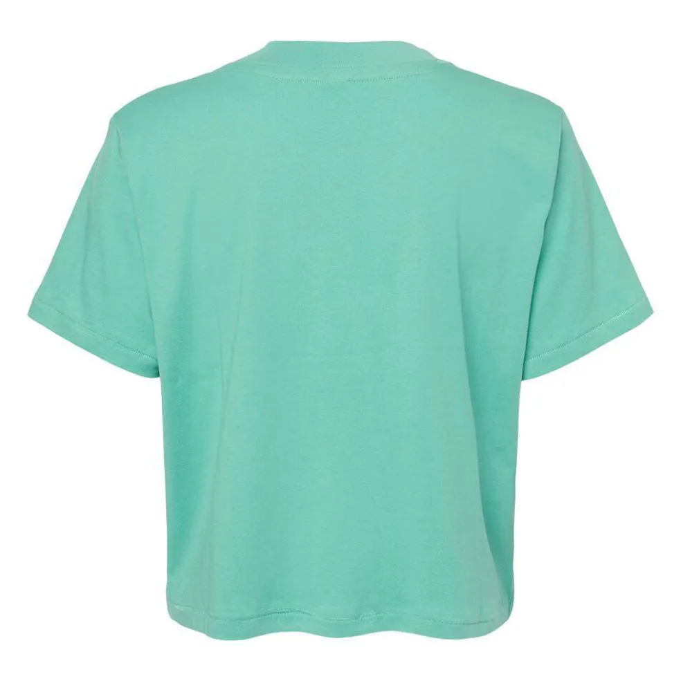 Live & Tell® Boxy Crew Women's Jersey T-Shirt