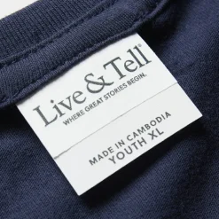 Live & Tell® Boxy Crew Women's Jersey T-Shirt