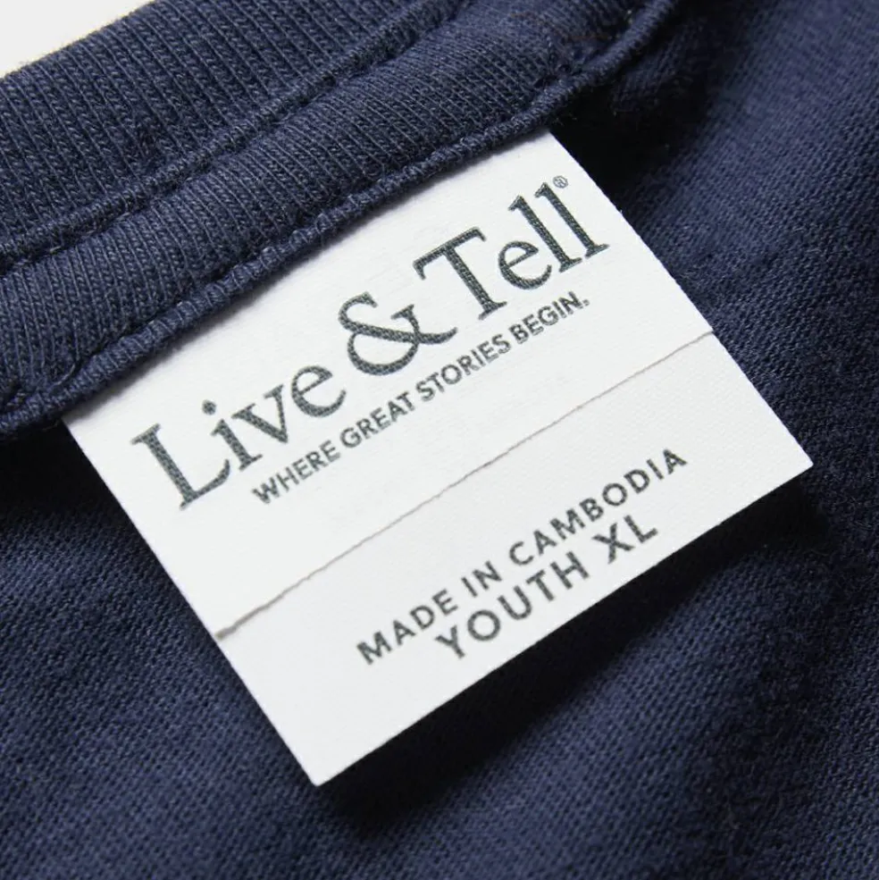 Live & Tell® Boxy Crew Women's Jersey T-Shirt