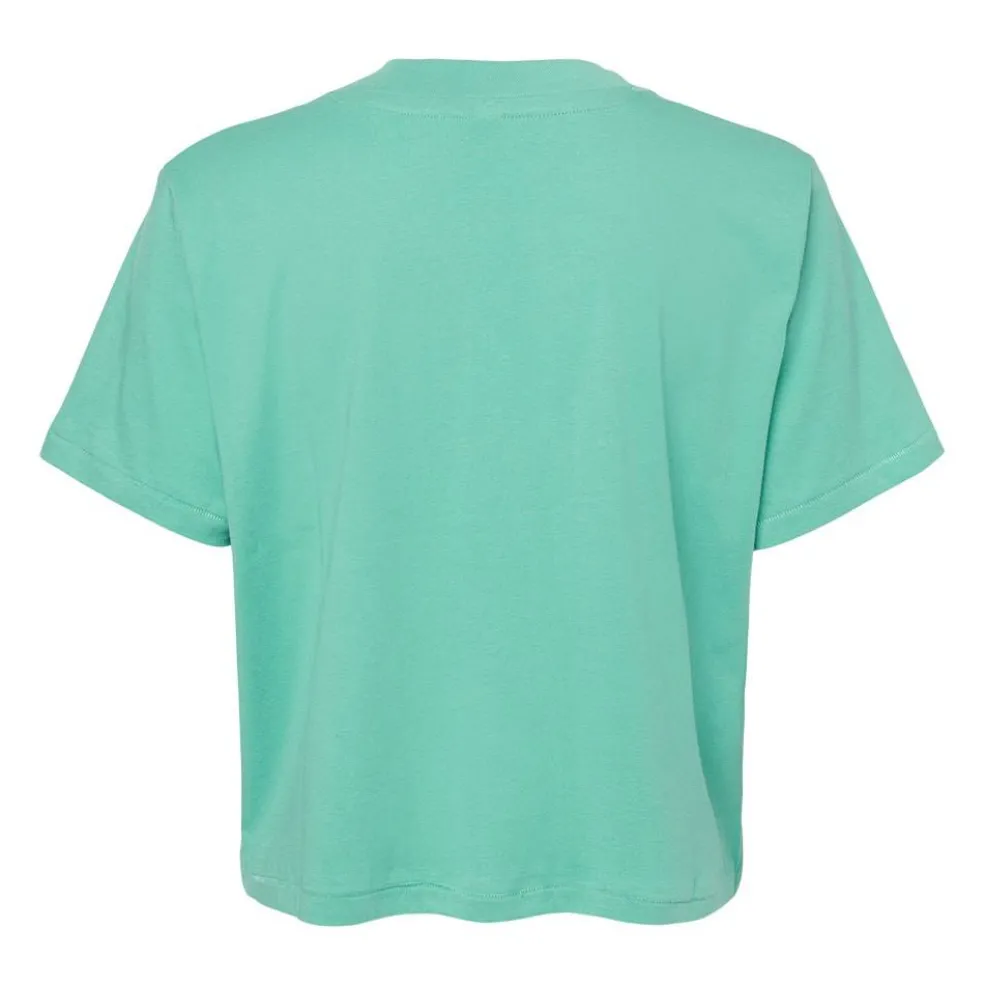 Live & Tell® Boxy Crew Women's Jersey T-Shirt