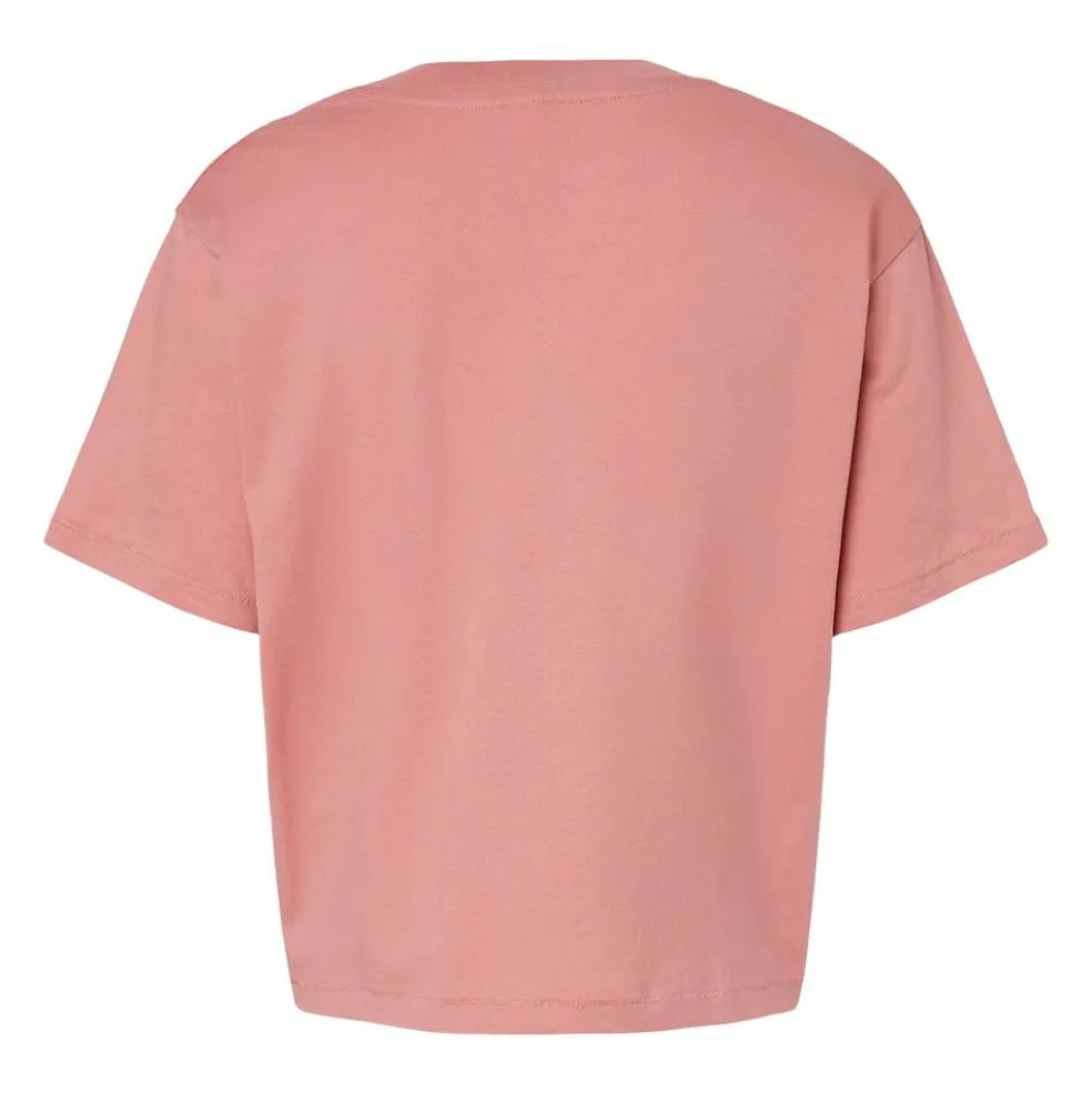 Live & Tell® Boxy Crew Women's Jersey T-Shirt