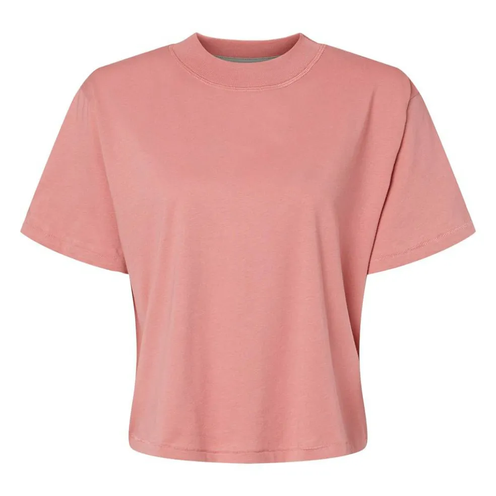 Live & Tell® Boxy Crew Women's Jersey T-Shirt