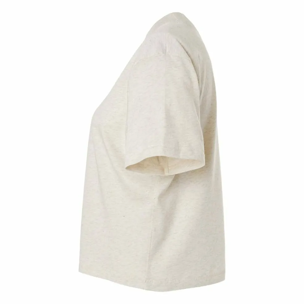 Live & Tell® Boxy Crew Women's Jersey T-Shirt