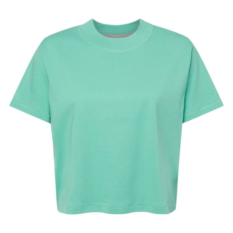 Live & Tell® Boxy Crew Women's Jersey T-Shirt