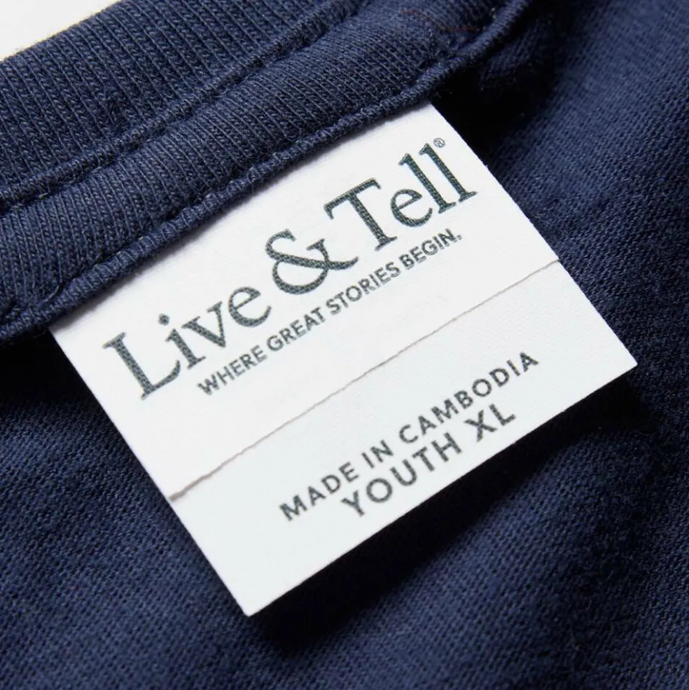 Live & Tell® Boxy Crew Women's Jersey T-Shirt