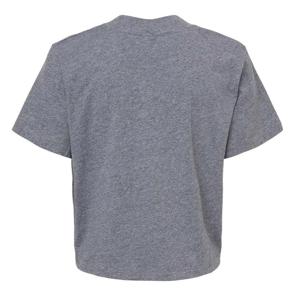 Live & Tell® Boxy Crew Women's Jersey T-Shirt