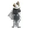 Lladro The Happiest Day Wedding Couple Figurine