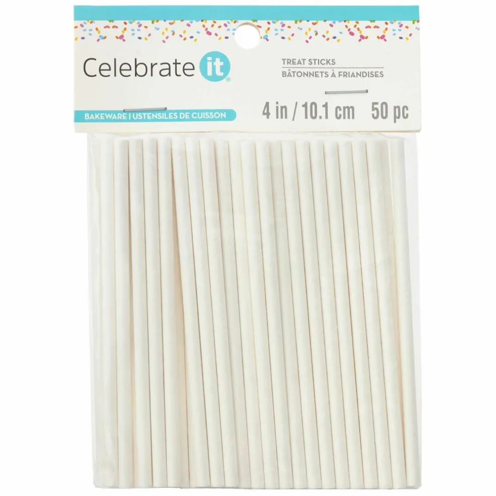 4" Lollipop Sticks by Celebrate It®