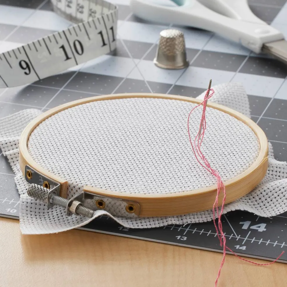 Loops & Threads™ Aida Cloth Cross Stitch Fabric, 15" x 18"