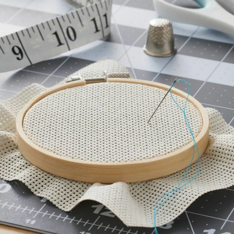Loops & Threads™ Aida Cloth Cross Stitch Fabric, 29.5" x 36"
