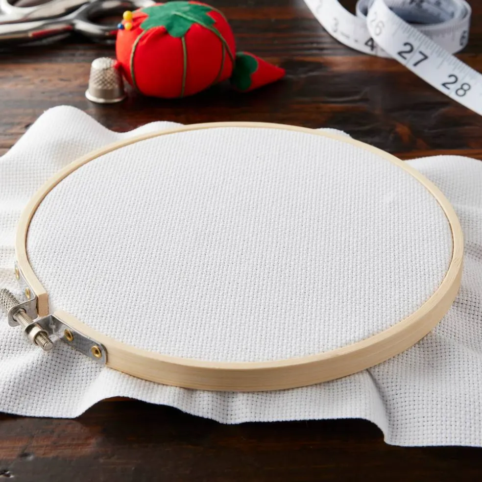 Loops & Threads™ Aida Cloth Cross Stitch Fabric, 15" x 18", 18 Count