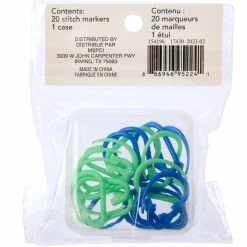 Loops & Threads® Carabiner Stitch Markers, 20ct.