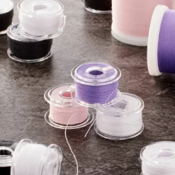 Loops & Threads™ Reusable Bobbins, Black & White