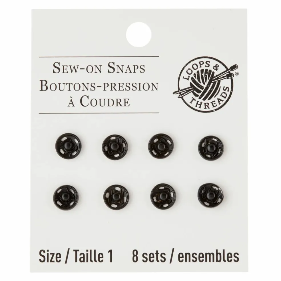 Loops & Threads™ Sew-On Snaps
