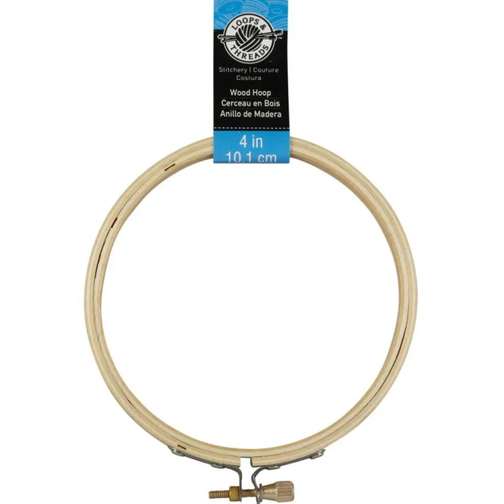 Loops & Threads™ Wooden Embroidery Hoop