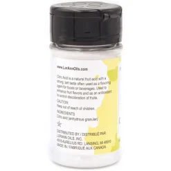 LorAnn Citric Acid, 3.4oz.