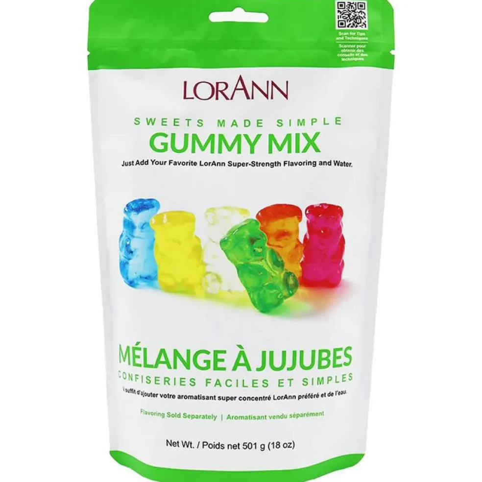 LorAnn Gummy Candy Mix for fruity and eye-catching gummy candies