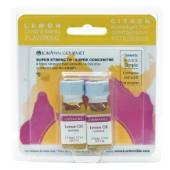 LorAnn Oils Natural Lemon Oil, 2ct.
