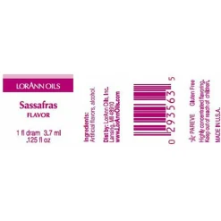LorAnn Oils Sassafras Flavor One Ounce Bottle