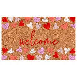 Lots of Hearts Welcome Doormat