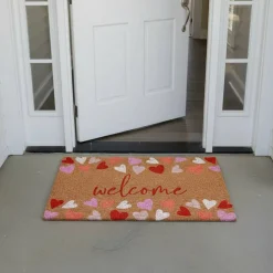Lots of Hearts Welcome Doormat
