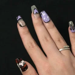 Love Scratch - Pink - Cute Cartoon Press-on Nails for Creative Expression - 10 Piece