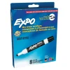 Low-Odor Dry Erase Markers, Chisel Tip, 8 Colors, Pack of 8