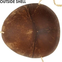 Luau Party Coconut Bikini Top