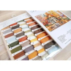 Luca-S Autumn Landscape Counted Cross Stitch Kit