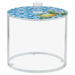Lucite Cookie Jars Blue Design