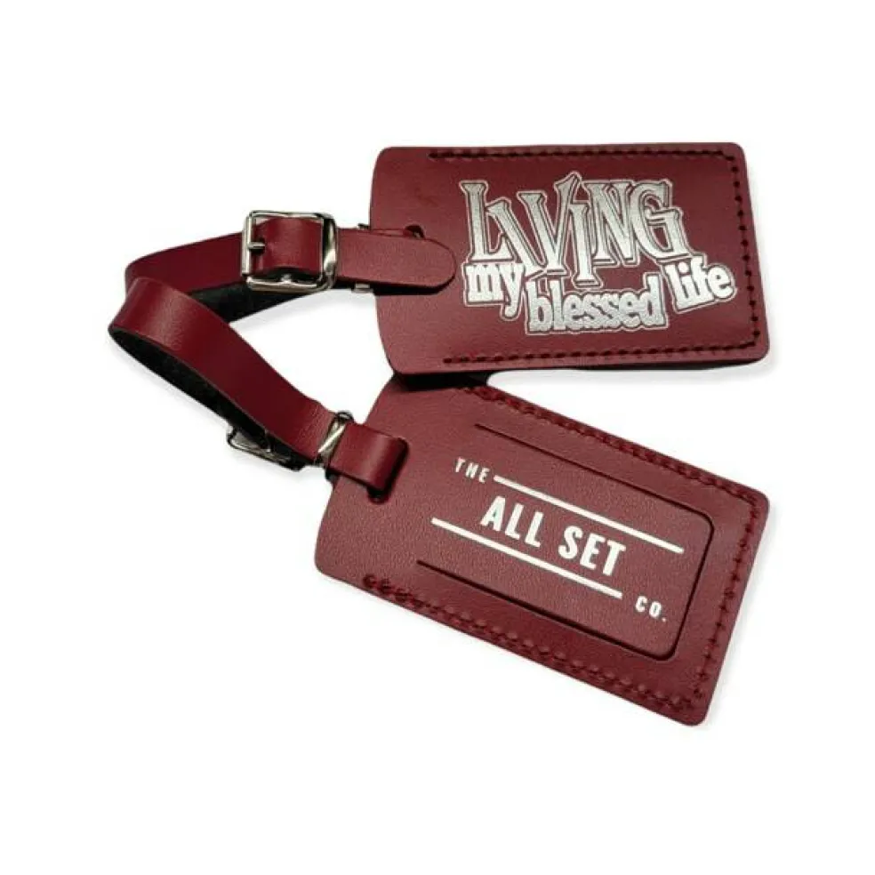 Luggage Tag - Living my Blessed Life