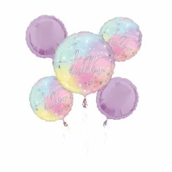 Luminous Birthday Foil Balloon Bouquet