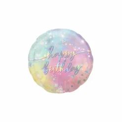 17" Luminous Birthday Foil Balloon
