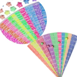 Luminous star paper strips, origami strips (20 colors/600 sheets)