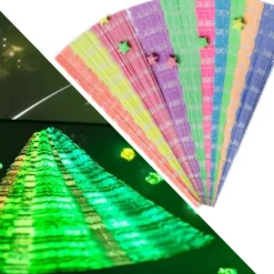 Luminous star paper strips, origami strips (20 colors/600 sheets)