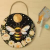8" Lunar Bee Wood Plaque Diamond Art Kit by Make Market®