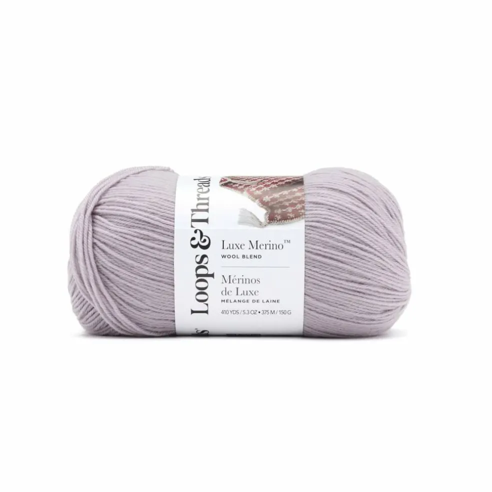 Luxe Merino™ Solid Yarn by Loops & Threads®