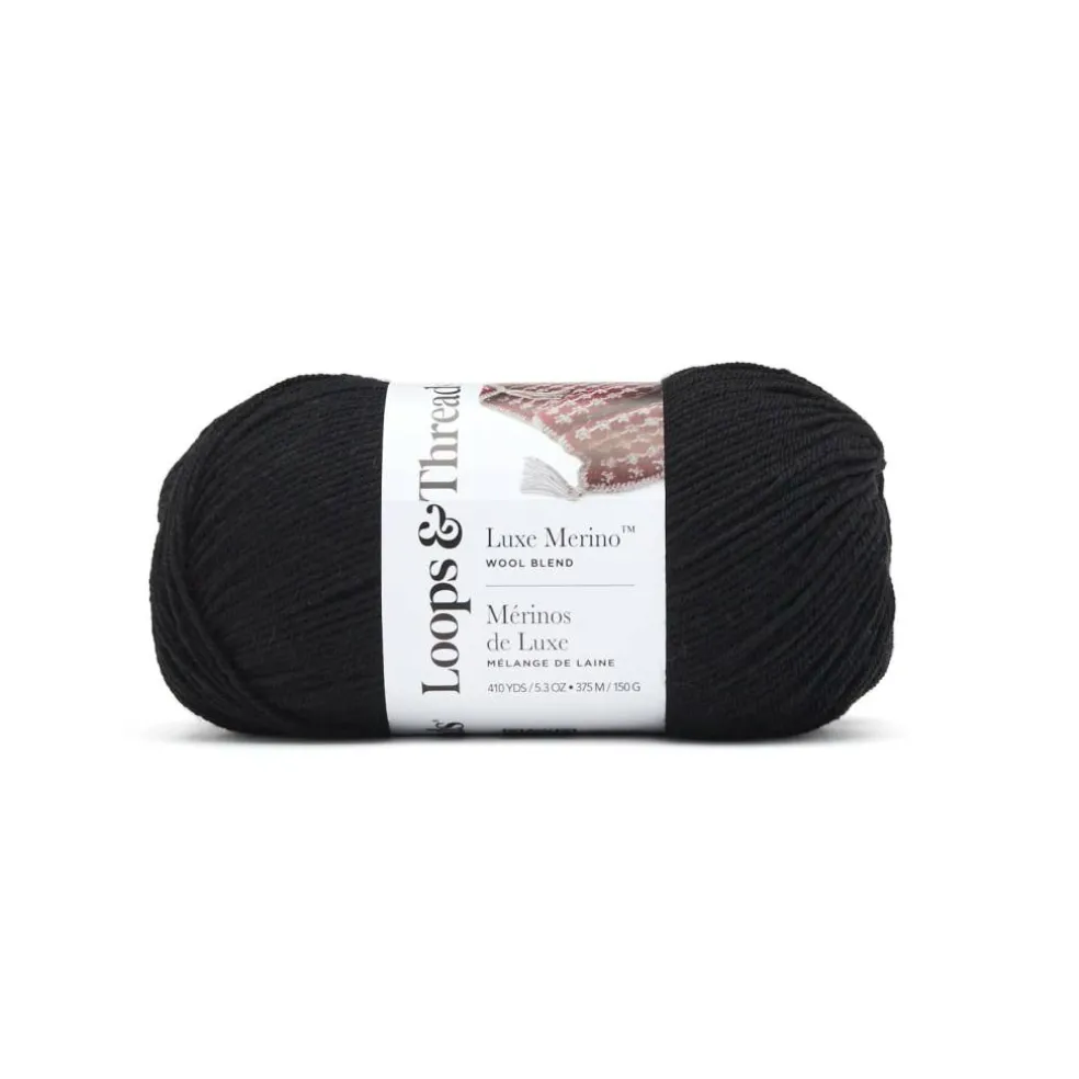 Luxe Merino™ Solid Yarn by Loops & Threads®