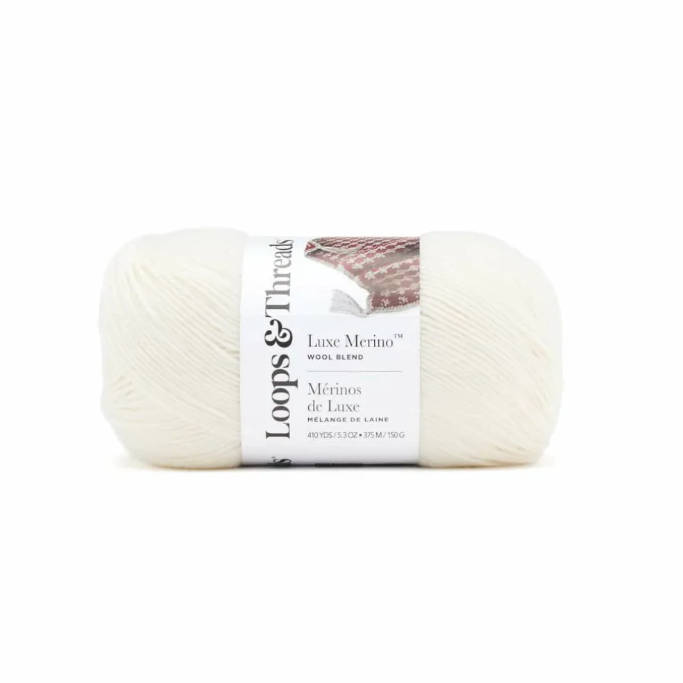 Luxe Merino™ Solid Yarn by Loops & Threads®