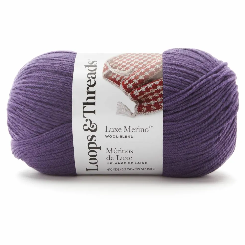 Luxe Merino™ Solid Yarn by Loops & Threads®