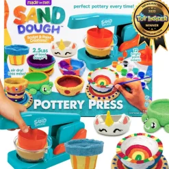 Made By Me!® Sand Dough Pottery Press