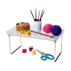 madesmart® Medium Clear Stacking Shelf