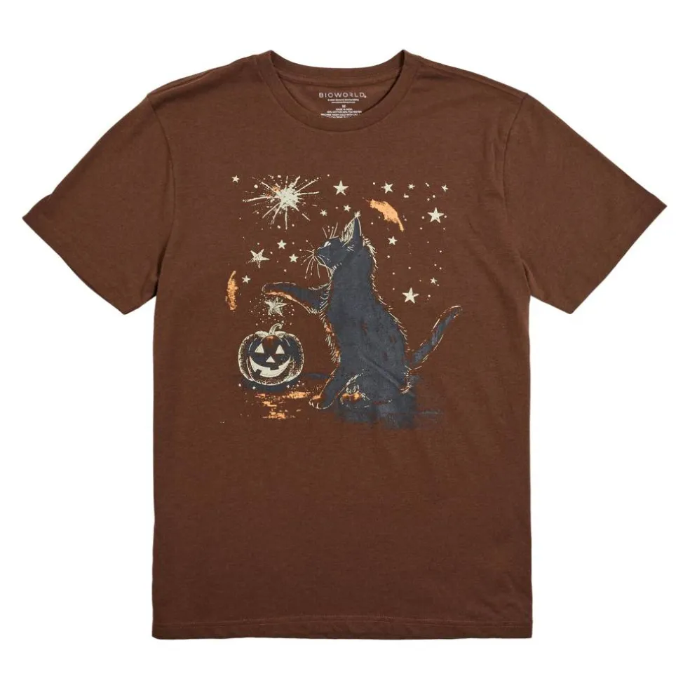Magical Black Cat Adult T-Shirt