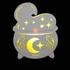 6.75" Magic Cauldron DIY LED Wood Décor by Make Market®