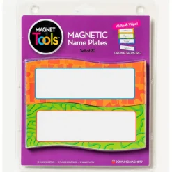 Magnetic Name Plates, Pack of 20