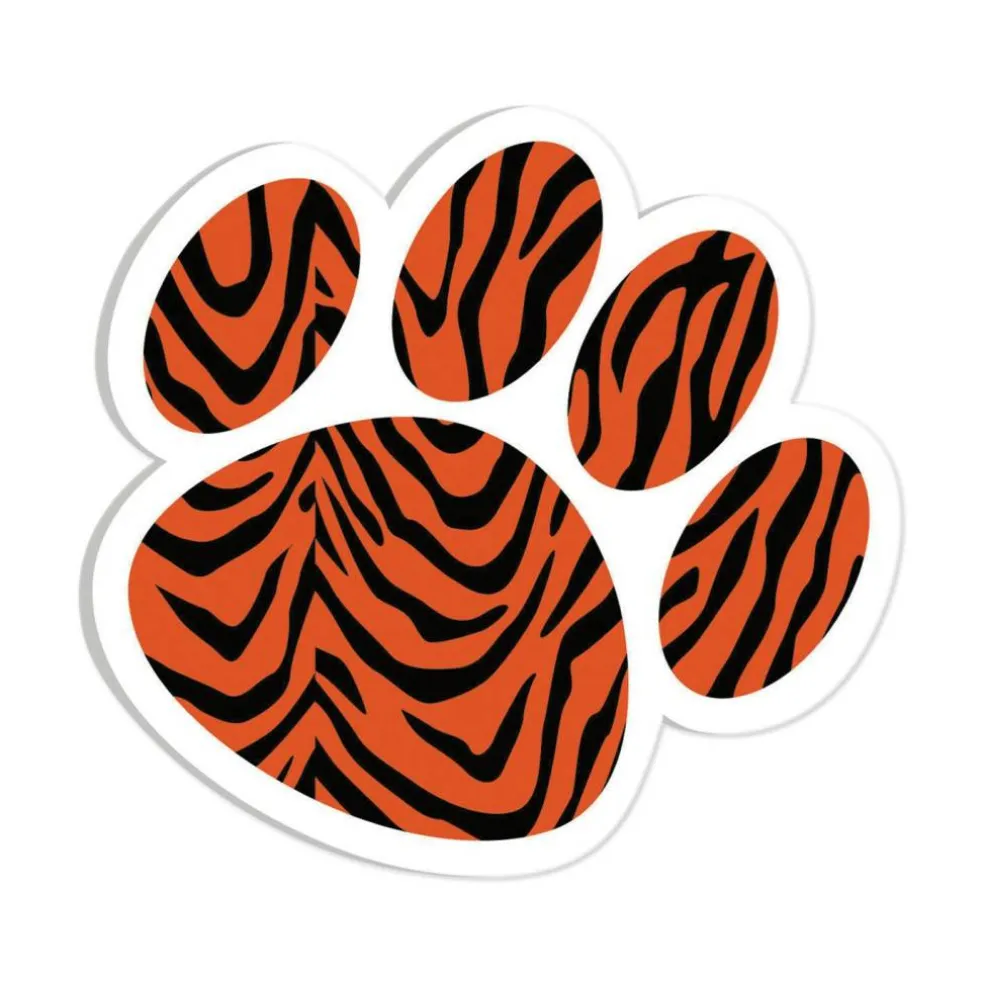 Magnetic Whiteboard Eraser, Tiger Paw